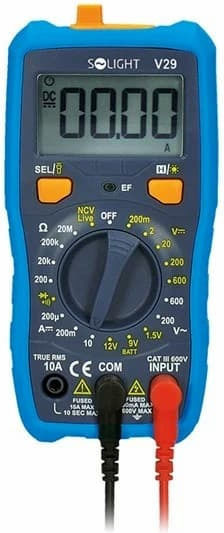 Solight Digitales Multimeter mit AC / DC / Widerstandsmessung