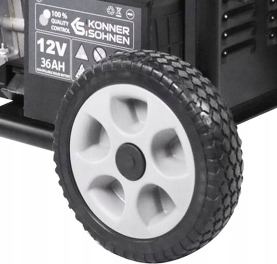 Könner & Söhnen ATSR Generator Inverter Petroleum Four-stroke with Maximum Power 12.5kVA