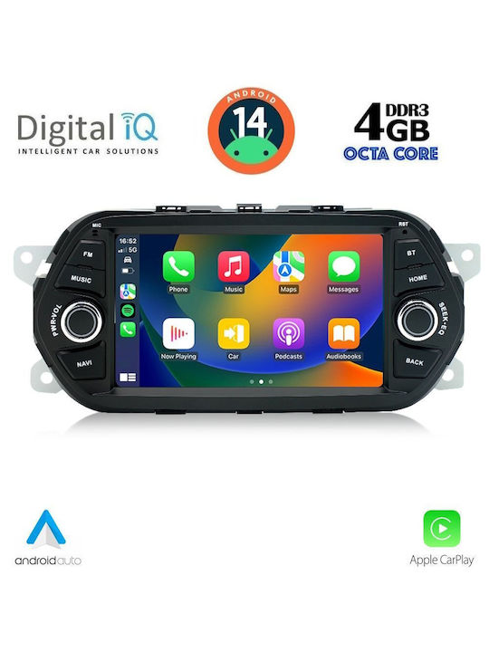 Digital IQ Автомобилна Аудио Система (Блутут/USB/AUX/WiFi/GPS/Apple-Carplay/Android-Auto) с Тъчскрийн 7"