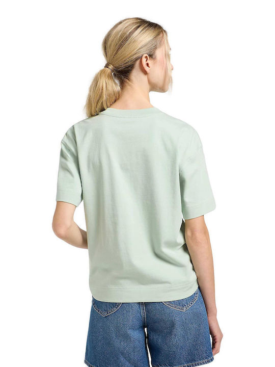 Damen T-Shirt Bay Leaf Mint