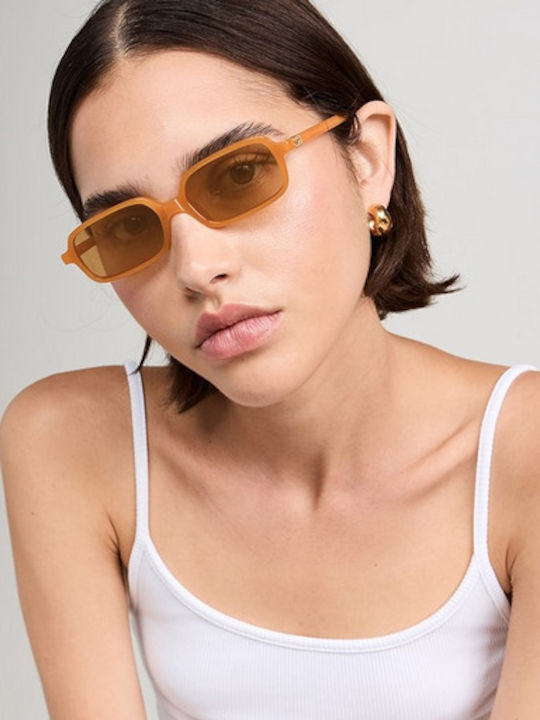 Miu Miu Sunglasses Orange with Acetate Frame & Orange Lens