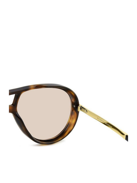 DB Herren Sonnenbrille mit Braun Schildkröte Gestell und Braun Linse