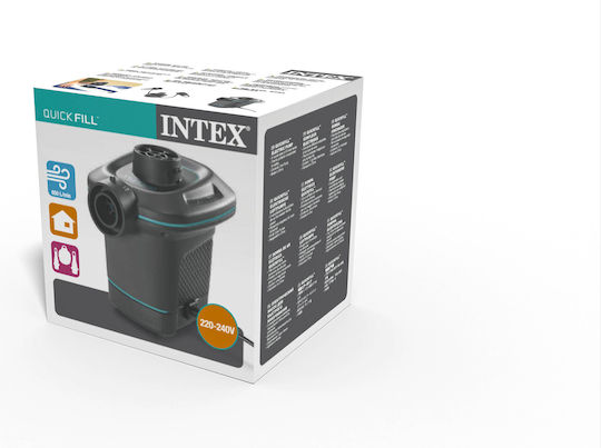 Intex Quick-fill Ηλεκτρική Τρόμπα για Φουσκωτά 220V