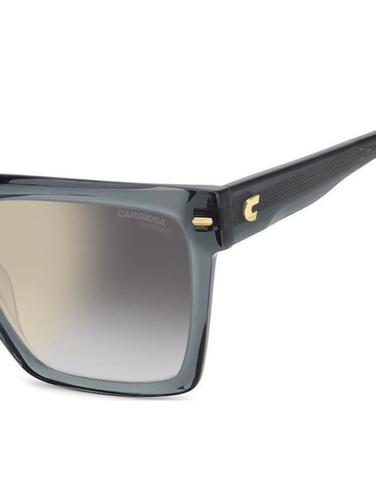 Carrera Damen Sonnenbrille mit Gray Kunststoff Gestell und Gray Verlaufsfarbe Linse 3067/S KB7/FQ