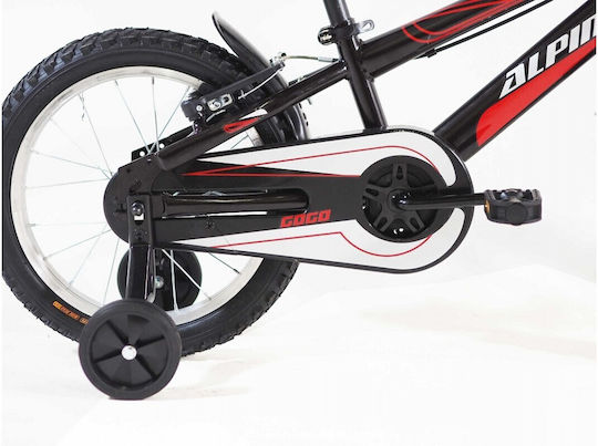Alpina GoGo 14" Kids' Bicycle BMX Black