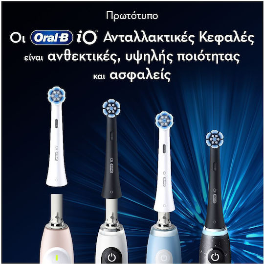 Oral-B iO Gentle Care Replacement Heads for Black 4pcs
