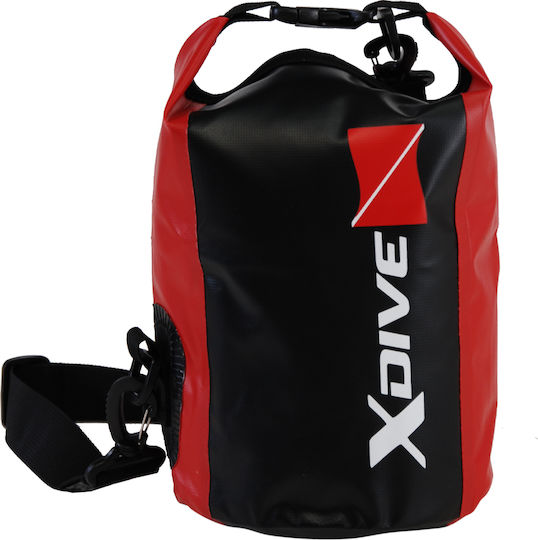 XDive Trockentasche Umhängetasche 7.5lt Rote