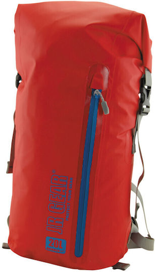 JR Gear Bomber Pack Водоустойчива Раница 50л Червена