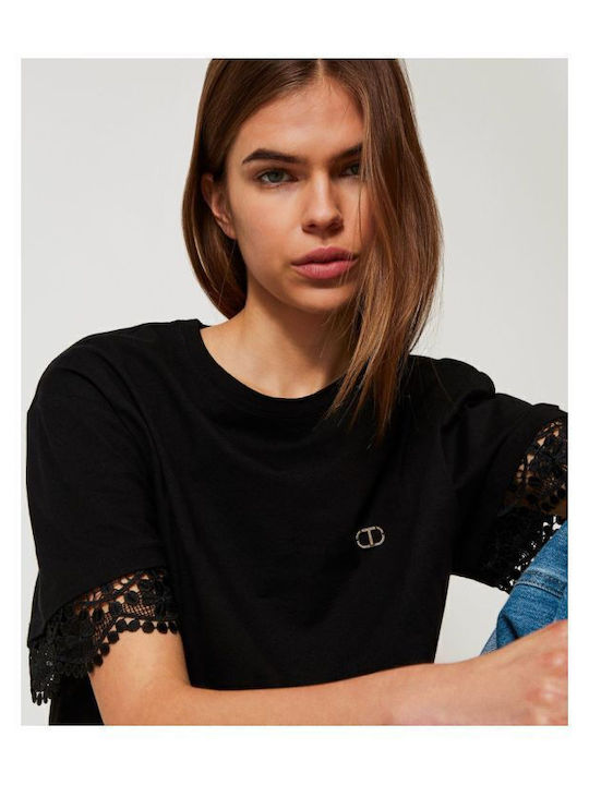 Γυναικείο T-shirt Μαύρο