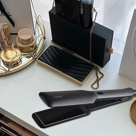 hh Simonsen Black Serenity Styler Преса За Коса Йонна С Керамични Плочи 75W