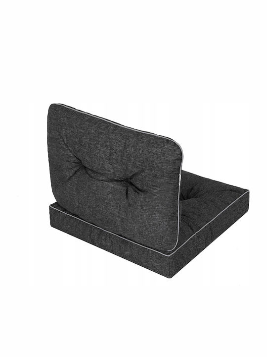 Canapea Pat pentru câini Negru 60x60cm.