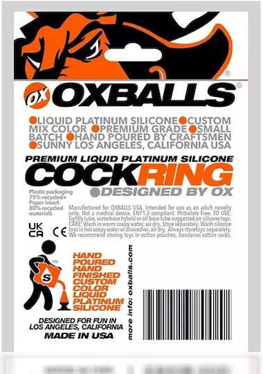 Oxballs Cock-Lug Lugged Cockring Black