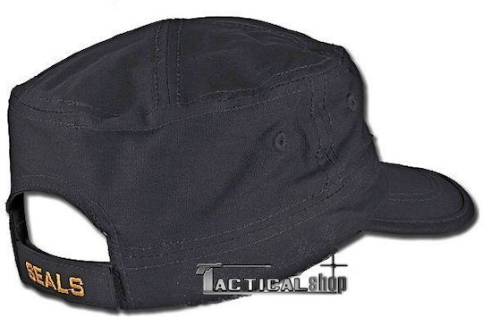 Mil-Tec Jagdhut Jockey Schwarz Schwarz