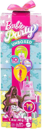 Barbie Party Unboxed Κούκλα για 3+ Ετών
