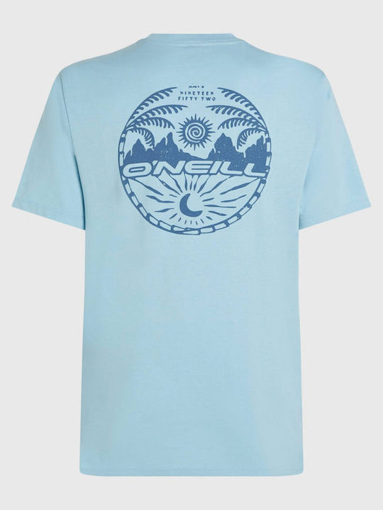 T-shirt Γαλάζιο