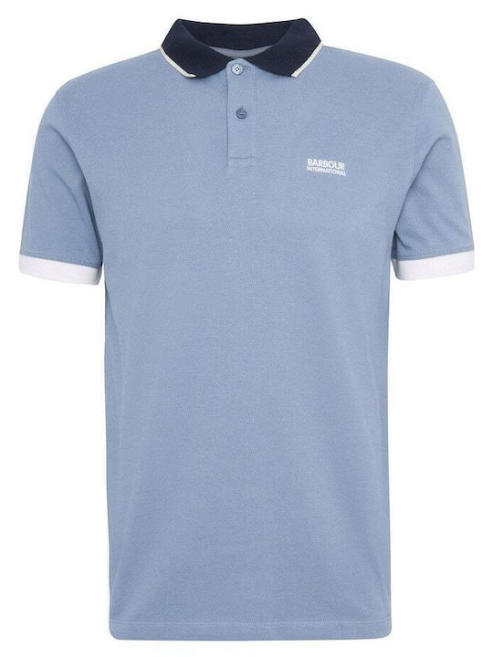 B Intl Polo Bluse Blau