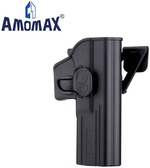 Amomax Калъф за колан за Пистолет Черен