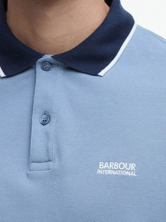 B Intl Polo Bluse Blau
