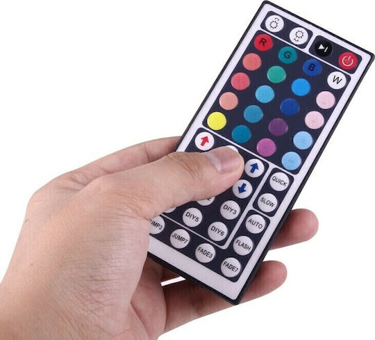 ACP Ταινία LED Τηλεόρασης USB 5V RGB Φως 0.5m Τύπου SMD5050 με Τροφοδοτικό & Τηλεχειριστήριο
