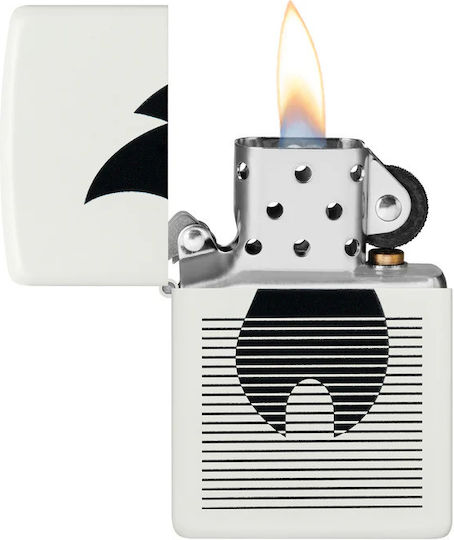 Zippo Flame Запалка Пламък в Бял Цвят