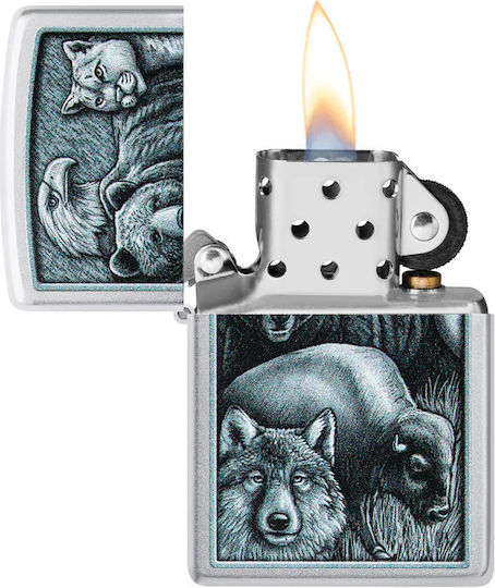Zippo Αναπτήρας Φλόγας Πολύχρωμος
