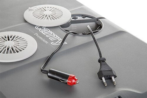 Camry Cool Box Φορητό Ψυγείο Θερμοηλεκτρικό 45lt 220V Γκρι