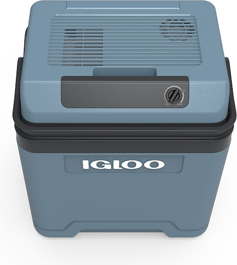Igloo AC / DC Portable Thermoelectric Fridge 24L 12V Navy Blue