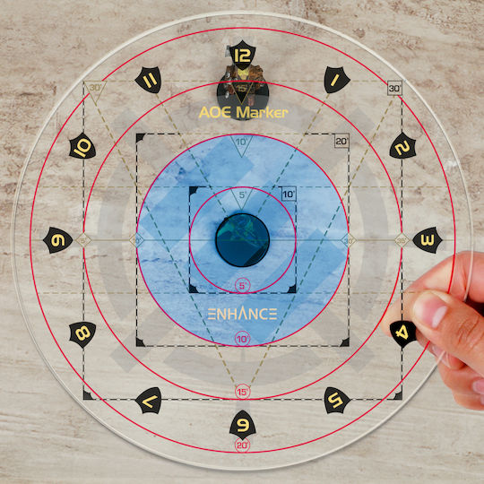 Enhance Pathfinder Rpg Area Of Effect Damage Marker Dice
