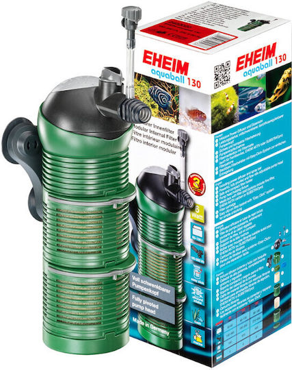 Eheim Aquaball 130 Internal Filter for Aquariums up to 130lt with Performance 550lt/h
