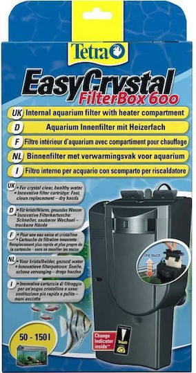 Tetra Easycrystal Filterbox 600 Ec 600-internal Filter Space Water Heater 50-150l