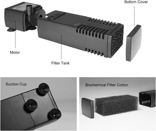 Flintronic Filter 4W for Aquariums up to 300lt