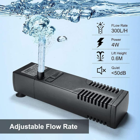 Flintronic Filter 4W for Aquariums up to 300lt