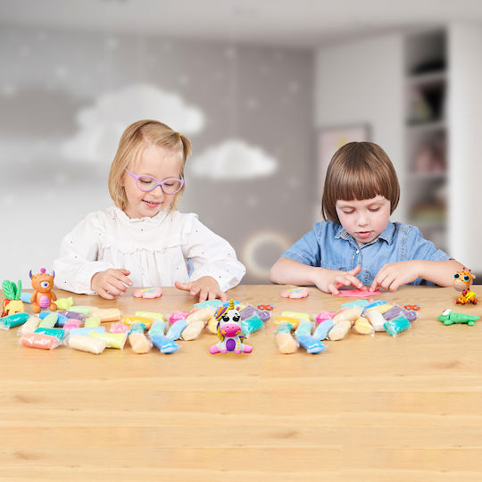 Okto Plasticină în Casetă Shine and Aroma pentru 3+ Ani 24 Bucăți