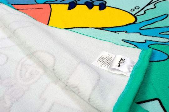 Dimcol Kids Beach Towel Turquoise 140x70cm