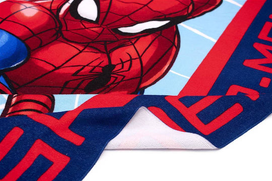 Dimcol Spider-man 41 Παιδική Πετσέτα Θαλάσσης Γαλάζια Spiderman 140x70εκ.