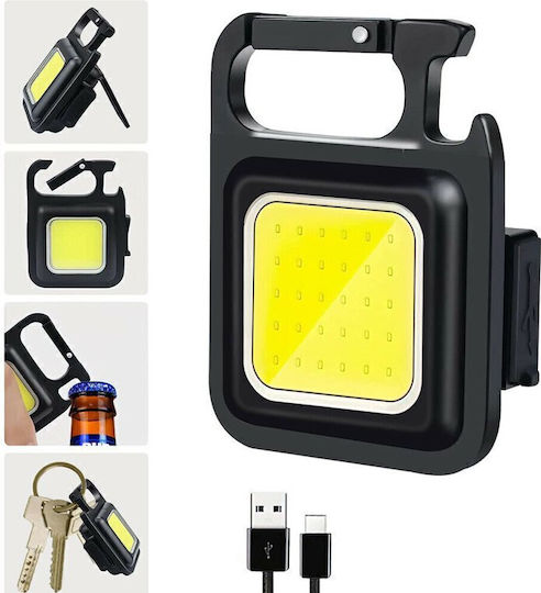 ACP Rechargeable Keychain Flashlight LED