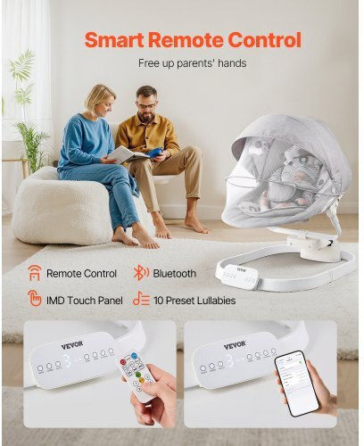 Vevor Elektrisch Baby Relax Gray für Kind bis 9kg