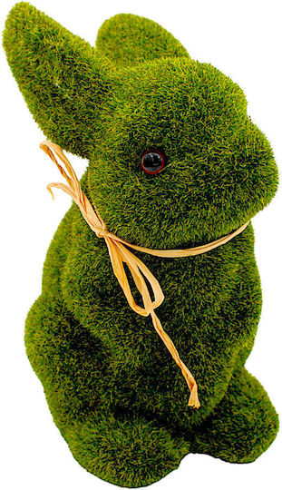 Fluffy Green Easter Bunny 20cm 3epx47