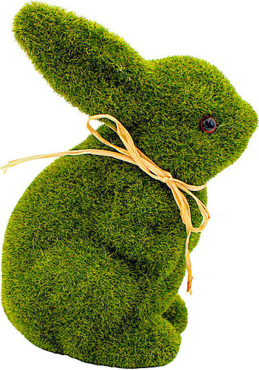 Fluffy Green Easter Bunny 20cm 3epx47
