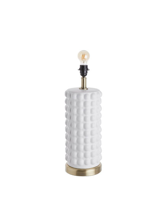 Butlers Ceramic Table Lamp with Beige Shade and Base