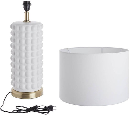 Butlers Ceramică Lampă de masă cu Abajur Bej și Bază