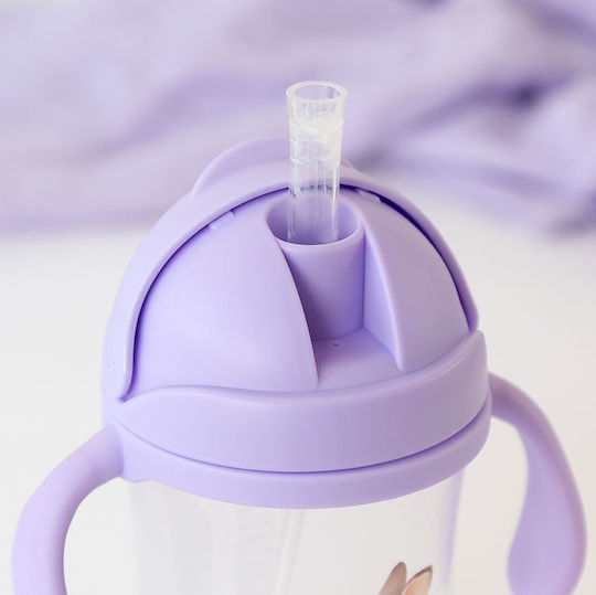 Kiokids Παιδικό Παγούρι Σιλικόνης με Καλαμάκι 300ml (Διάφορα Σχέδια/Χρώματα)