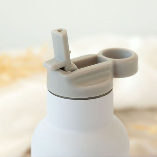 Kiokids Sticlă Pentru Copii Thermos Oțel Inoxidabil Gri 350ml