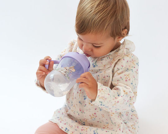 Kiokids Παιδικό Παγούρι Σιλικόνης με Καλαμάκι 300ml (Διάφορα Σχέδια/Χρώματα)