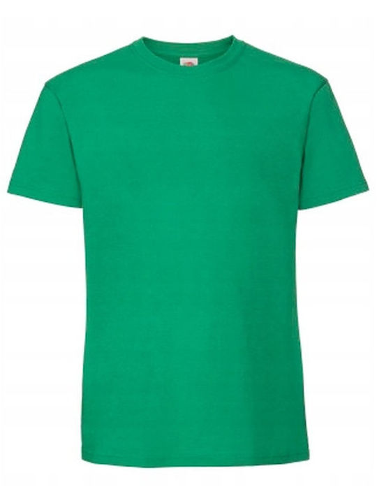 Fruit of the Loom Kelly Unisex Short Sleeve Promotional T-Shirt Kelly green