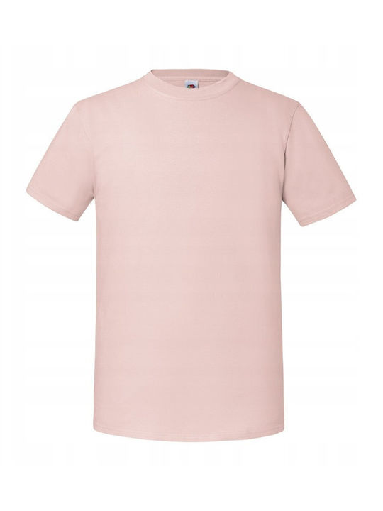 Fruit of the Loom Unisex Short Sleeve Promotional T-Shirt Powder Rose