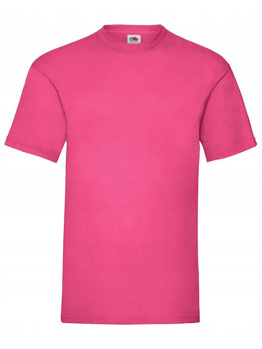 Herren Valueweight T-Shirt Fuchsia Größe 2XL