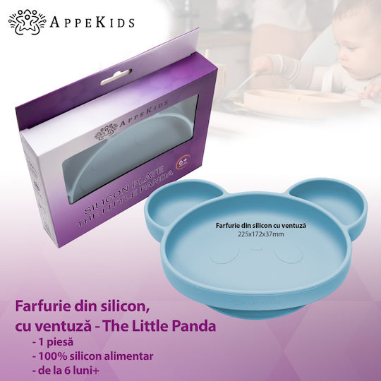 AppeKids din silicon Turcoaz
