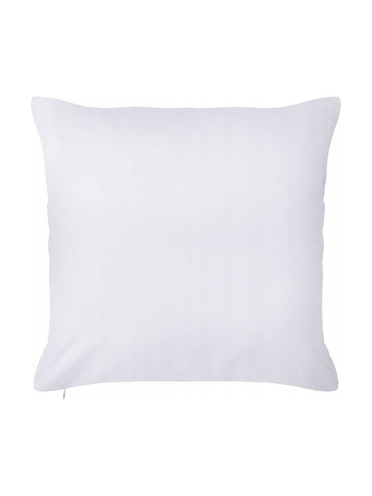 Beliani Sofa-Kissen aus 100% Baumwolle Rosa 45x45cm