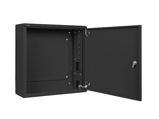 Lanberg Επιτοίχια Καμπίνα Rack 6U Μαύρο WAF1-5203-06-00B